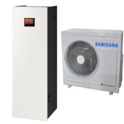 Pompa de caldura aer-apa Samsung ClimateHub 8 kW, boiler incorporat 200L, monobloc, trifazata, AE200DNWMPK/EU - Model NOU