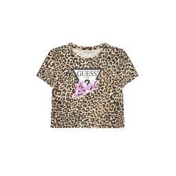 GUESS K T-Shirt Pentru copii Midi Ss J6RI08K6YW4 p1h6 wild leopard