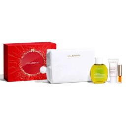 Set Ingrijire Clarins Eau Extraordinaire Collection – Apa de Parfum 50 ml + Lotiune Corp 30 ml + Lip Comfort Oil, 7 ml + Pouch Cosmetic