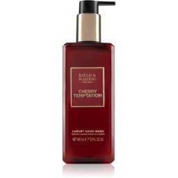 Baylis & Harding The Edit Cherry Temptation săpun lichid de lux Cherry, Jasmine & Sandalwood 400 ml