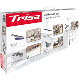 Set 5 Accesorii Pentru Aspiratoare Trisa Luxury Box Compatibile Cu Aspiratorul Quick Clean Professional Negru