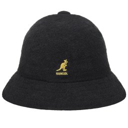 Palarie Kangol bermuda casual negru-auriu