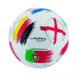 Johns Sport: Minge de fotbal cu steaguri, mărimea 5 – mai multe modele