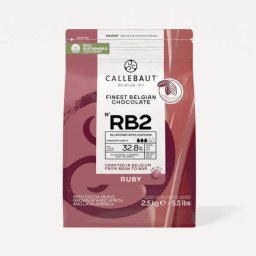 Ciocolata RUBY 2 RB2, 2.5 Kg, Callebaut
