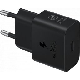 Incarcator Retea Samsung, 25W, 3A, 1 X USB-C Negru