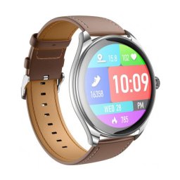 Smartwatch HOCO Y22, Resistenta la Apa, IP67, 200mAh, Ecran 1.43 inch Silver