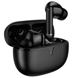 Casti True Wireless Borofone FQ10 Joyful – Bluetooth 5.4, Autonomie 7h Black