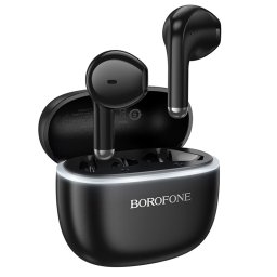 Casti True Wireless Borofone FQ11 Sound – Bluetooth 5.4 Black