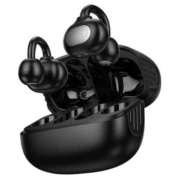 Casti True Wireless Borofone FQ14 Joy clip-on – Bluetooth 5.4 Black