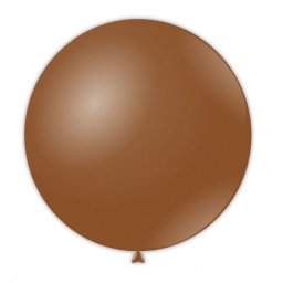 Set 2 baloane latex jumbo retro maro 45 cm