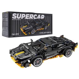 Joc de constructie Masina Neagra, scara 1:18, 589 piese