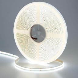 Banda led COB 12W/m 480led/m 6000K 24V IP67 rola 5m PCB 8mm PIN 5.3