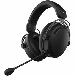 Casti gaming cu microfon NUBI NH1-BL, Over-Ear, Microfon Detasabil, Black