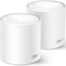 Sistem Mesh Wi-Fi TP-LINK Deco X60 V3.20 (2-pack), AX5400, Dual-Band, White