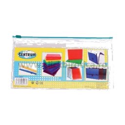 Plic plastic DL (23x12cm) cu fermoar Centrum