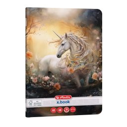 Caiet A5, 48 file, Herlitz Unicorn, FSC