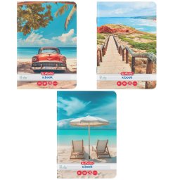 Caiet A4, 60 file, Herlitz Summer, hartie 70 g/mp, FSC