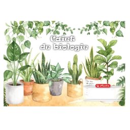 Caiet biologie 24 file, hartie 70g/mp, Herlitz