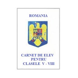 Carnet elev pentru clasele V-VIII