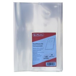 Coperta caiet A5 transparenta cristal Herlitz