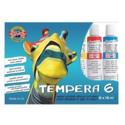 Tempera 6 culori 16 ml Koh-I-Noor