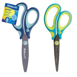 Foarfeca ergonomica 14 cm pentru stangaci Pelikan Griffix