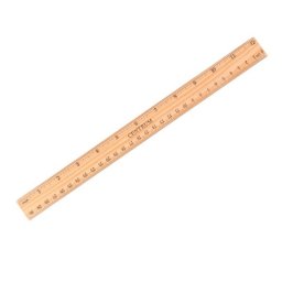 Rigla din lemn 30cm, Centrum
