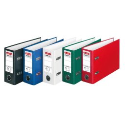 Biblioraft A5 plastifiat Herlitz, 8 cm, landscape