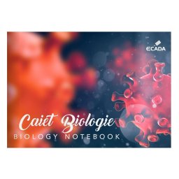 Caiet biologie A4 24 file Ecada, hartie 70/mp
