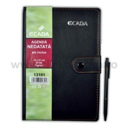 Agenda cu pix Ecada 14x21cm (A5)