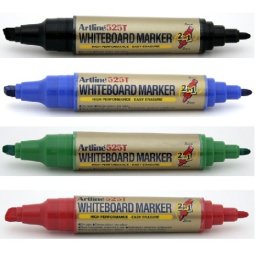 Marker whiteboard 2 in 1, doua capete (2mm / 5mm), ARTLINE 525T