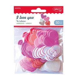 Accesorii craft Te iubesc spuma autoadeziva, Daco