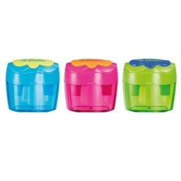 Ascutitoare dubla cu container si capac Herlitz