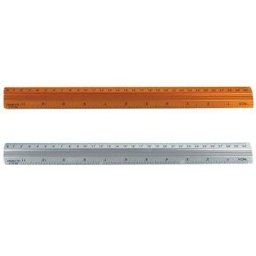 Rigla metal 30cm, Centrum