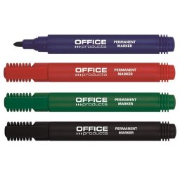 Marker permanent Office Products, varf rotund 1 - 3 mm