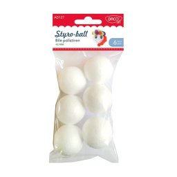 Accesorii craft Bile polistiren 45mm, Daco
