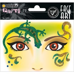 Abtibild Face Art Herma - Gecko