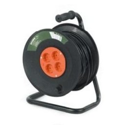 Prelungitor cu tambur 3x1,5mmp, lungime 50 m, 4 prize