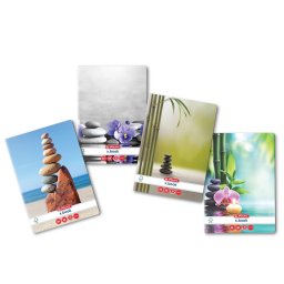Caiet A4, 60 file velin, Herlitz Zen, hartie 70 g/mp, FSC