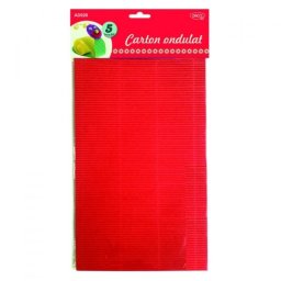Carton ondulat A4, set 5 coli, Daco