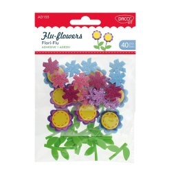 Accesorii craft Flori-Flu, autoadezive, Daco