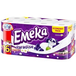 Hartie igienica Emeka 3 straturi, 16 role/set