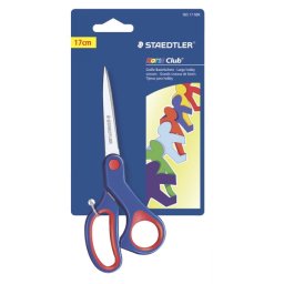 Foarfeca 17 cm, maner cu grip, Staedtler