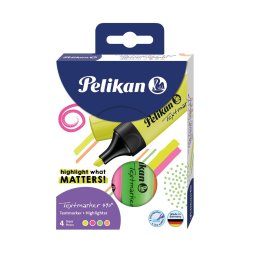 Textmarker Pelikan set 4 bucati