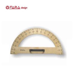 Raportor 180° pentru tabla scolara, 35 cm, FARA Design