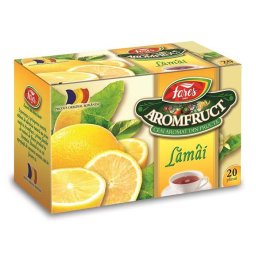 Ceai lamaie 20 plicuri/cutie Aromafruct Fares