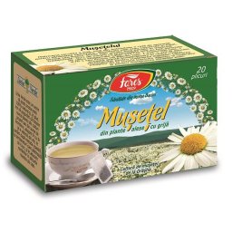 Ceai musetel 20 plicuri/cutie Fares