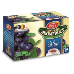 Ceai afine 20 de plicuri/cutie Aromafruct Fares