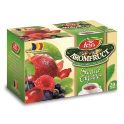 Ceai fructele Carpatilor 20 plicuri/cutie Aromafruct Fares