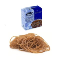 Elastice din cauciuc natural, 250 g, 51mm, sectiune 1,2 x 1,4 mm, 3A